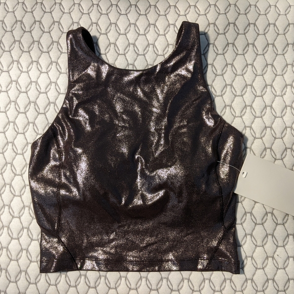 Lululemon Align High-Neck Tank Top *Shine Radiate Foil Print French BNWT - Picture 7 of 8